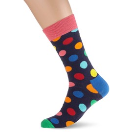 Happy Socks - Various Colourful Big Dot Premium Cotton Socks for Women and Men - Socks 41-46