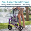 Vive Mobility 3 Wheel Walker - Three Wheeled Rollator for