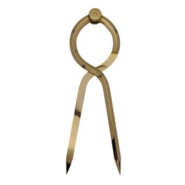 Chartwright Single-Handed Brass Dividers, 7"