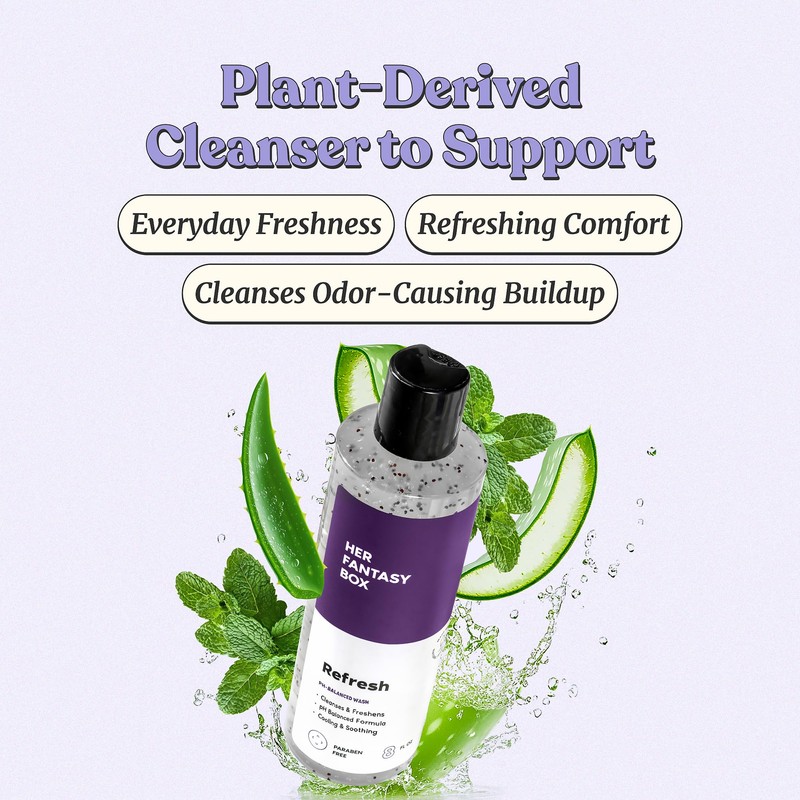 Her Fantasy Box | Refresh Plant Based Yoni Gel Wash