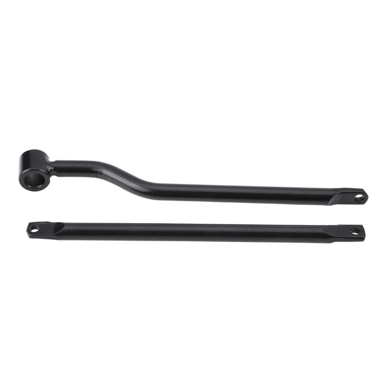 Bediffer Universal Saddle Bag Holder Stainless Steel for Kawasaki Black