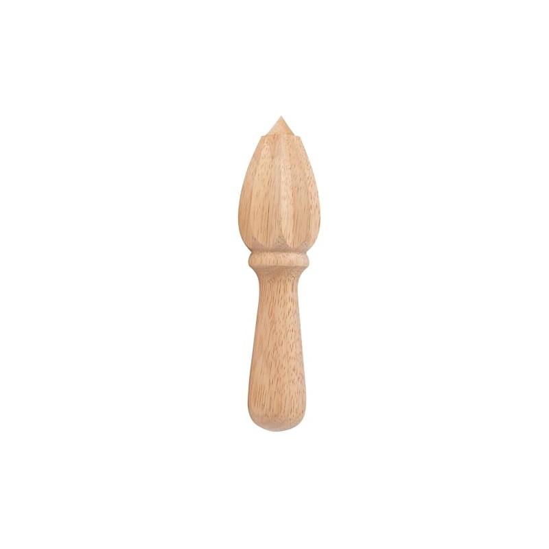 HIC Kitchen Citrus Juicer Reamer, Hardwood