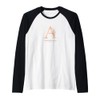 WOMENS LETTER 'A' INITIAL WATERCOLOR DUSTY PINK ROSE FLOWER Raglan
