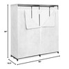 Whitmor Extra Wide 60" Clothes Closet, Durable Portable Hanging Wardrobe
