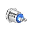 Small Momentary Switch 12 V Waterproof Metal 12 mm Start
