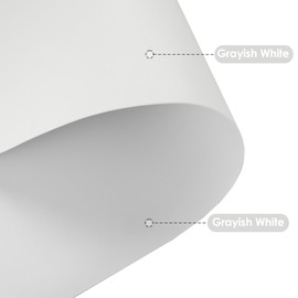 Zinkooat Leather Desk Mat,1.8mm Thick,16x60 Inch Desk Cover,Desk Protector Mat,Dresser Cover Top,Leather Table Cover,Side Table Cover,Office Desk Cover(Grayish White+Grayish White,16x60)