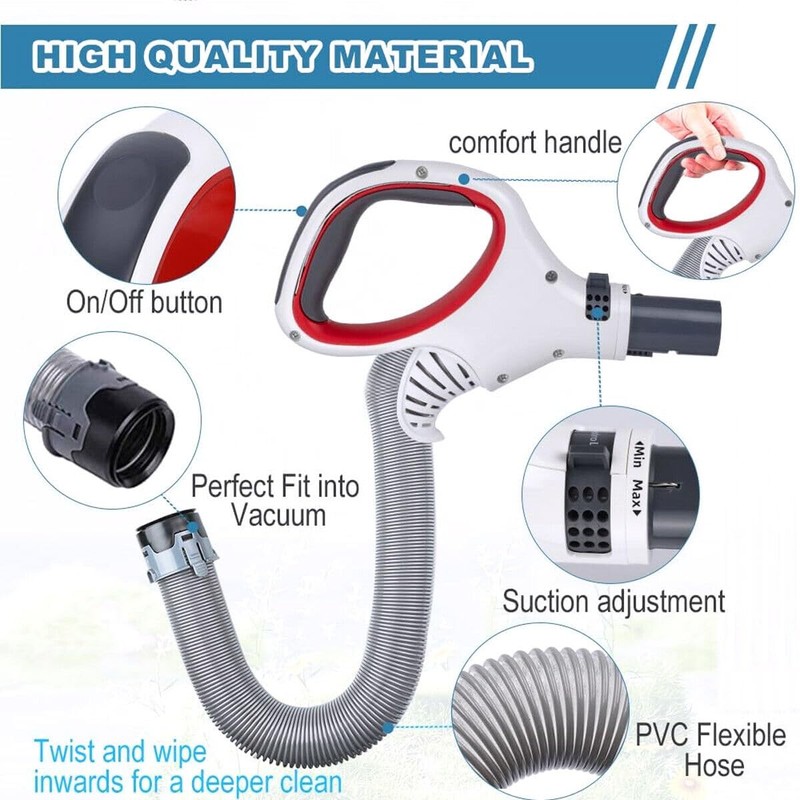Upgraded Replacement Hose Handle for Shark Rotator Professional Lift-Away Vacuums