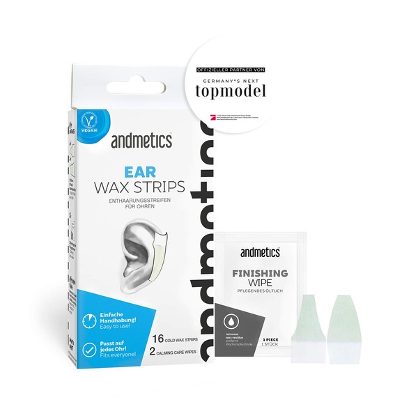 Andmetics Depilatory Strips for Men Ears