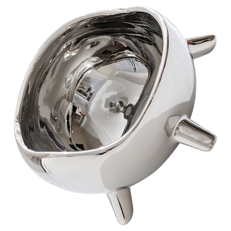 Cat Bowl Proper Height Mirror Safety Ceramic Stable Large Capacity