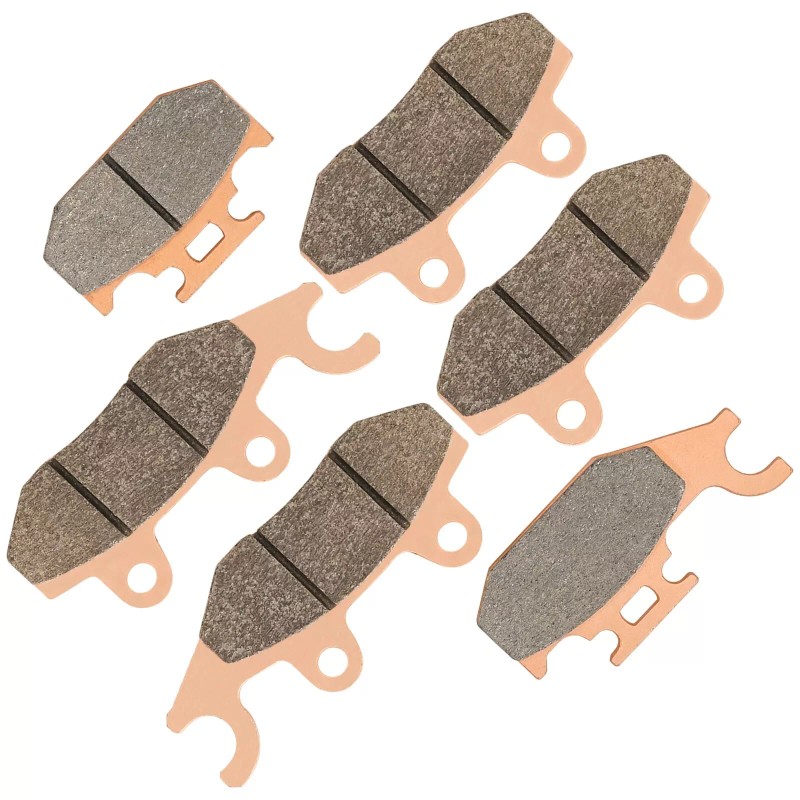 Caltric Brake Pads for Yamaha Raptor 700 YFM700 Front Rear