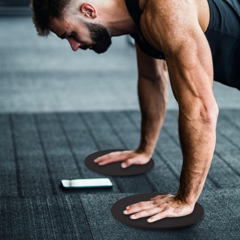 Yoga Knee Pads,Breathable Non-Slip Round 1 Pair Foldable Yoga Cushion