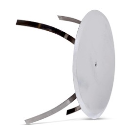 FIREFIX 2092 Chimney Hole Cover I Chimney Cover for Fireplace Connections I Universal Use for Connection up to Diameter 180 mm I Pipe Cover Flap with Retaining Brackets