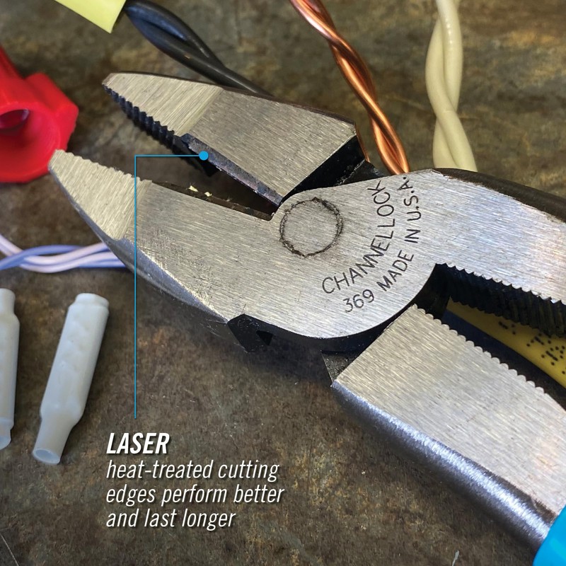 Channellock 369 9-1/2-Inch High Leverage Linesman Plier