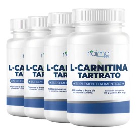 Carnitina Naima 300 Cápsulas 1200 Mg Por Porción Pack