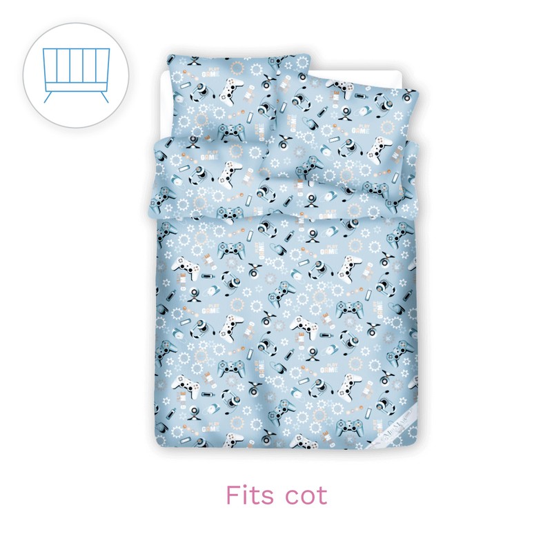2 Piece Baby Kids Bedding Set 120x90 cm Duvet Cover