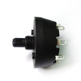 4-Position 3-Speed Fan Selector Rotary Switch Governor for W/Knob 8A 125V/250VAC Fan Heater Speed Selector Easy to Insta Fan Selector Switch