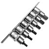Hexagonal Socket Spanner Set 1/2 Inch CrV Steel 5 -