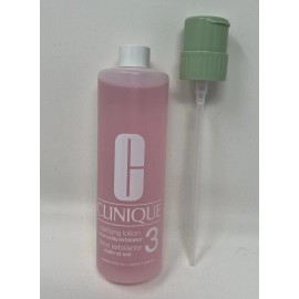 Clinique Clarifying Lotion 3 Twice A Day Exfoliator JUMBO 487ml / 16.5oz + Pump