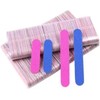 IERCZA Mini Professional Nail Files 180/240 Grit, Double Sided Nail File Emery Edges, Manicure Tools for Home and Salon Use（100 Pieces）