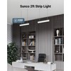 Sunco 2FT LED Shop Light, Strip Lights for Garage Ceilings,