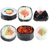 STOBOK 6 pezzi di sushi artificiali realistici finti panini di