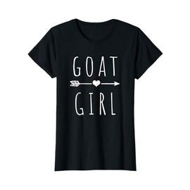 Goat Girl T-Shirt I Love Goats T-Shirt