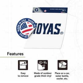 Desert Cactus Georgetown University Sticker Hoyas GU Vinyl Decal Laptop Water Bottle Car Scrapbook (IND C)