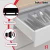 KOTARBAU® Box Slim Drawers Loss for Drawer Runners & Roller