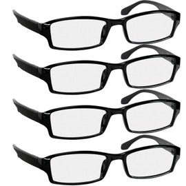Reading Glasses - 9501HP - 4-BLACK - 3.25