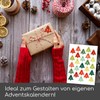 Christmas Tree Sticker Set DIY I 24 Advent Calendar Number