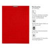 Lashuma Bathroom Door Mat 50 x 70 cm Scarlet Red