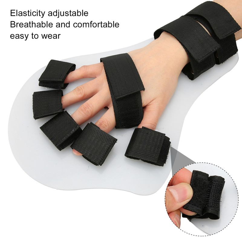 Hand Splint Finger Flexion Adduction Correction Fixation Rehabilitation Device FingerboardRight