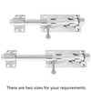 304 Stainless Steel Heavy Deuty Door Latch (6 Inch)