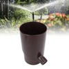 Depisuta Downspout Diverter, 10cm Round Downspout Rainwater Collection System Diverter