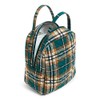 Vera Bradley Women's Cotton Lunch Bunch Lunch Bag, Orchard Plaid,
