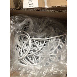 Elastic Bungee Rope White Shock Cord Stretch Tie Down Decoration Garden Furniture Crafts Camping Boating DIY (5, 4mm)