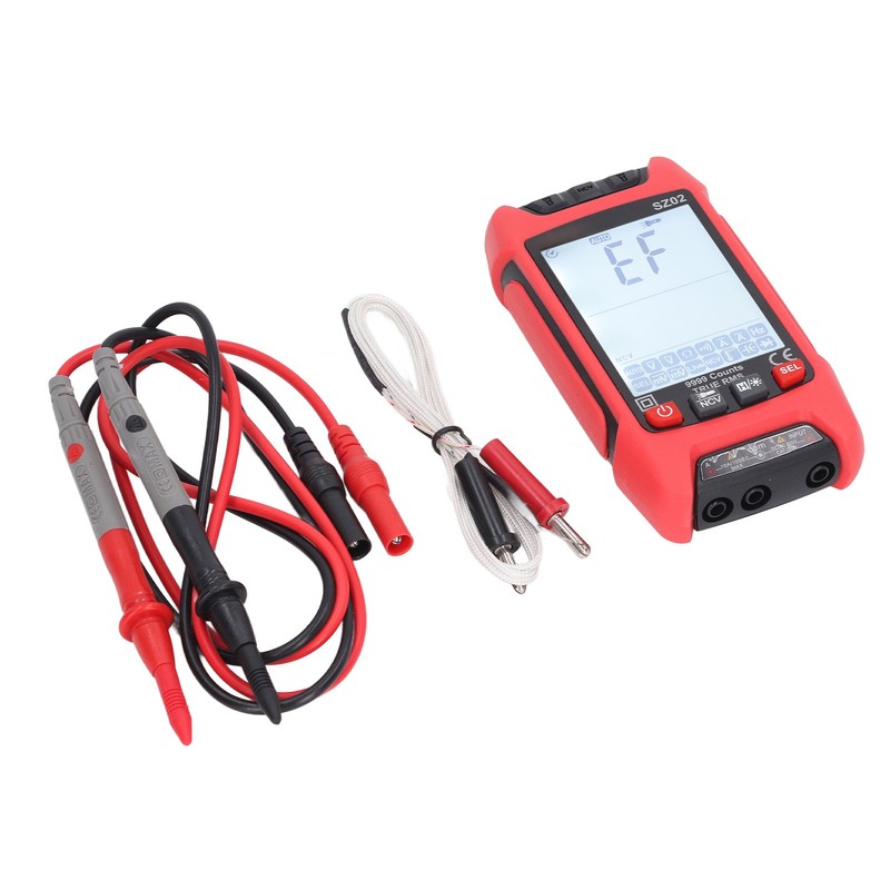 Digital Multimeter Intelligent Anti Burning Automatic LCD Backlit Display NCV