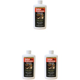 Granite and Marble Polish - Cleans and Protects - Italian Craftsman 16 oz (Three Pack)