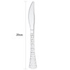 Decorline 120-Piece Value Pack Luxe Heavyweight Reusable Plastic Cutlery Made