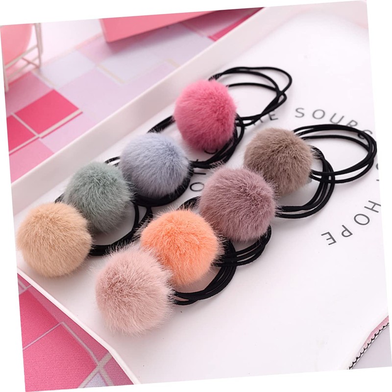 IWOWHERO 12pcs Elastic Hair Ties for Durable Hair Bands for