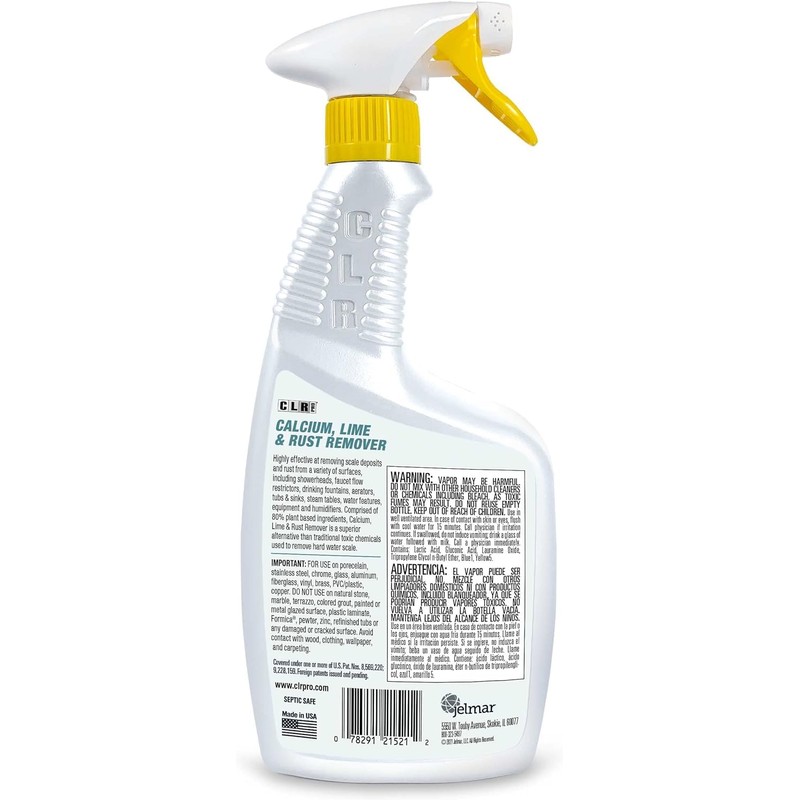 CLR PRO Calcium, Lime & Rust Remover - Quickly Removes