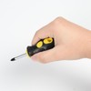 Mini Stubby Screwdriver SENRISE Phillips Screwdriver Small Compact Hand Tools