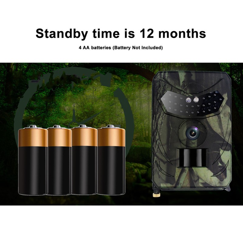 PR100C Outdoor Hunting Camera 1080P HD Infrared Induction Camera Wildlife