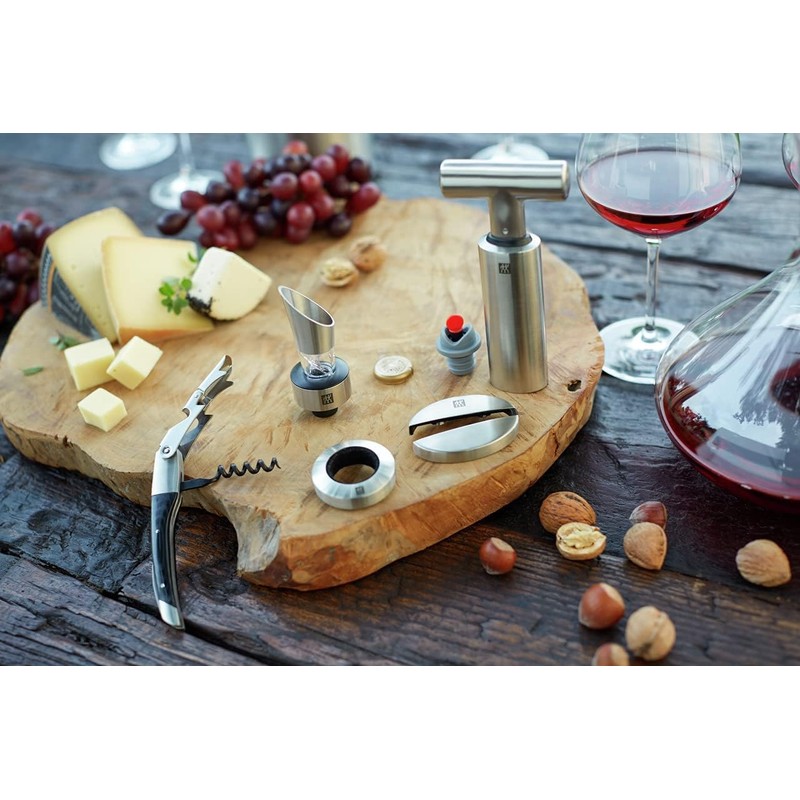 ZWILLING J.A. Henckels Sommelier Accessories 3-pc Wine Vacuum Pump &