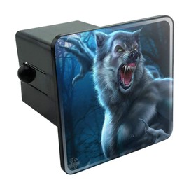 GRAPHICS & MORE Crazy Scary Werewolf Monster Tow Trailer Hitch Cover Plug Insert