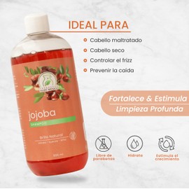 Shampoo Con Aceite De Jojoba Regenerador Productos Mart Mexico 500 Ml