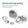 BOUMVID Pack of 40 M6 Washers Stainless Steel 304, A2