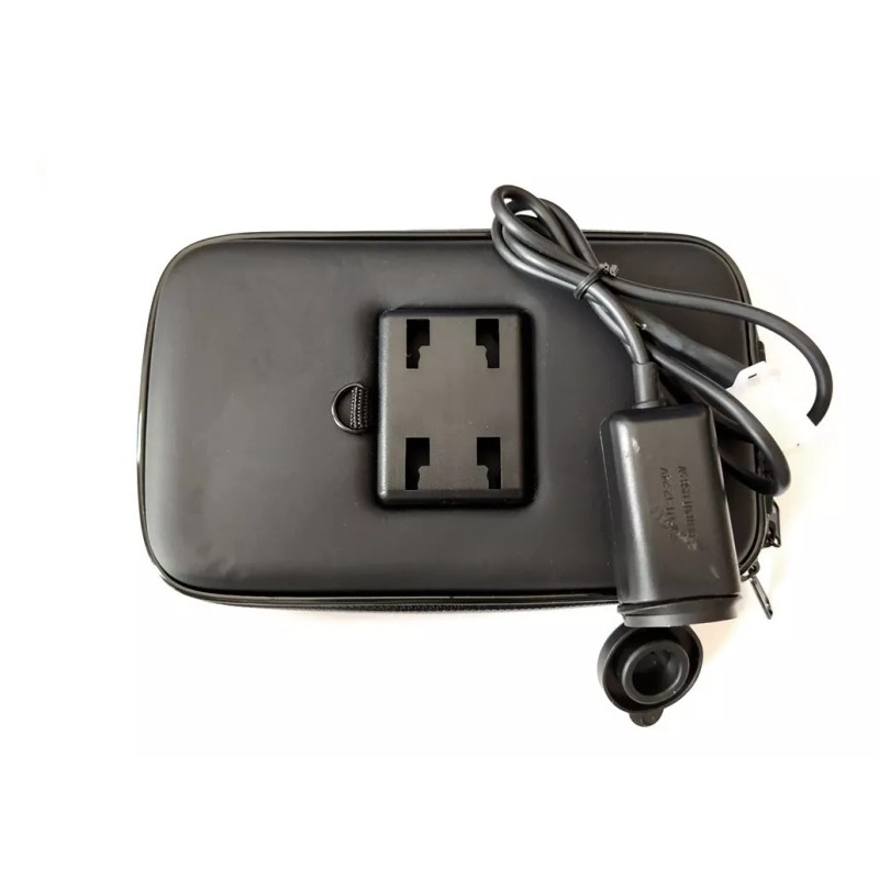 Holder Motorcycles Soporte Base Porta Celular Motocicleta Moto Con Cargador