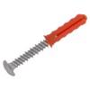 Osato 562-083 Eccentric Plug for Concrete, Stainless Steel Truss Head,