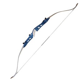 Southland Archery Supply SAS Explorer Metal Riser Takedown Recurve Bow (Blue, 22 Lbs.)
